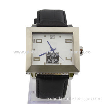 Well packing fashion man watch with stainless steel case water resist most popular